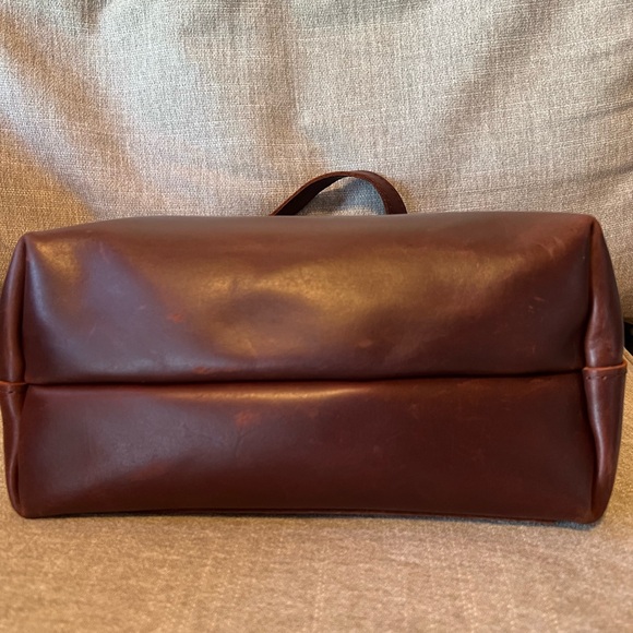 Portland Leather Goods Medium Crossbody Tote - Picture 3 of 14